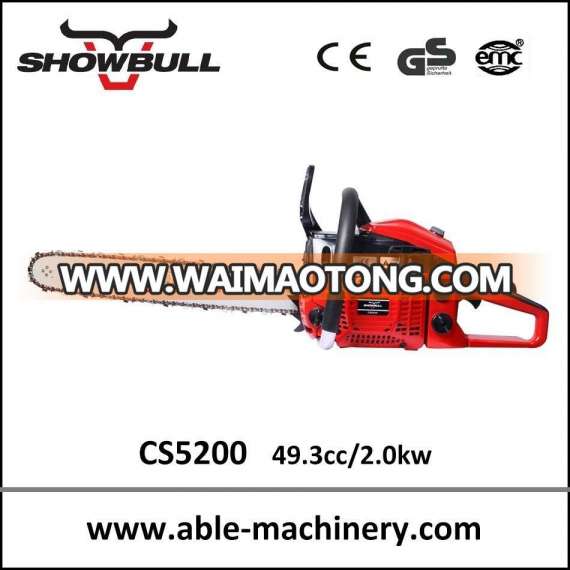 High quality chain saw /chainsaw/gasoline chain saw 52cc 58cc 45cc